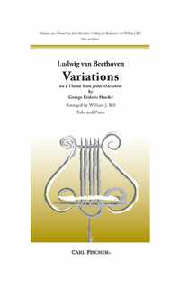 beethoven l.v. - variaciones tema de handel judas macabeo - woo45 (tuba y piano)