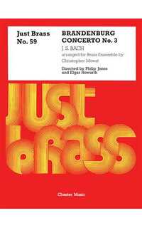 bach j.s. - concierto de brandenburgo nº 3 just brass