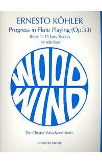 kohler e. - estudios faciles (15) - op.33 nº1 - flauta