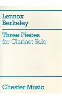 berkeley l. - piezas (3) - clarinete solo
