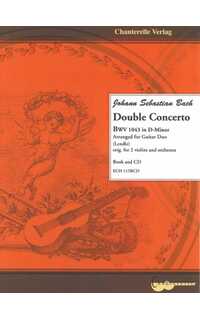 bach j.s. - concierto doble re m(+cd)bwv.1043(transc.2 guitarras)