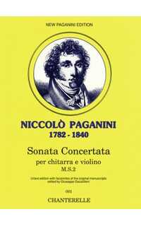 paganini n. - sonata concertata urtext -
