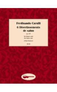 carulli f. - divertimentos de salon op.317 (6)