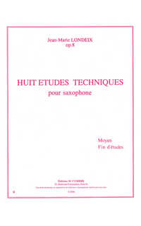 londeix j.m. - estudios tecnicos (8) - op.8