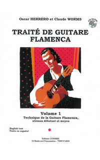 herrero/worms - tratado de guitarra flamenca v.1 (+cd) -