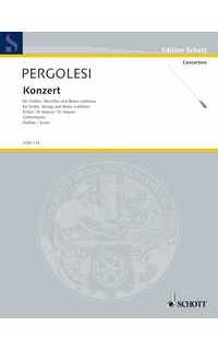 pergolesi g.b. - concierto sib violin partes