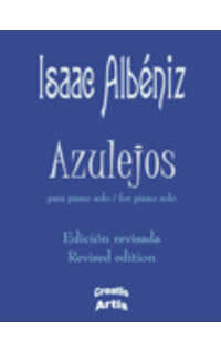 albeniz i. - azulejos para piano edicion revisada creatio artis