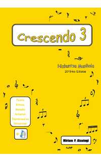 de prado atxutegi m. - crescendo 3 alumno (euskera) +cd hizkuntza musikala