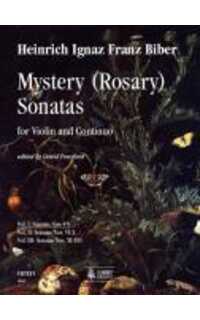 biber h.i.f - mystery (rosary) sonatas violin v.1(i-iv)