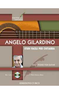 gilardino a. - studi facili per chitarra (+cd )