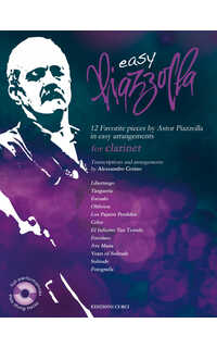 piazzolla a. - easy piazzolla for clarinet