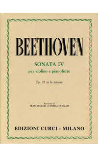 beethoven l.v. - sonata nº4 la m - op.23