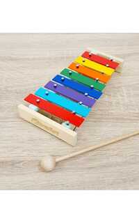 metalofono diatonico - solventuri d-1018 (8 notas) sin embalaje