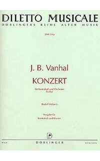 vanhal j.b. - concierto mib m - ctbjo y piano