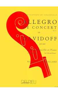 davidoff c. - allegro de concierto op.11