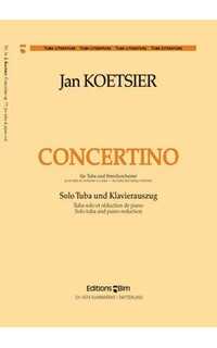 koetsier j. - concertino (tuba/p )