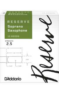 caña saxo soprano - d´addario reserve 2.5