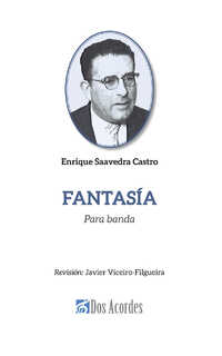 enrique saavedra castro - fantasía: para banda