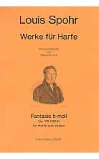 spohr l. - fantasia si m op.118 - arpa y violin (1814)