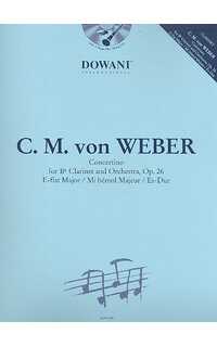 weber c.m. - concertino mib m clarinete - op.26
