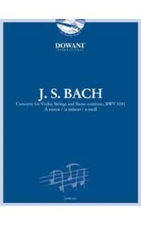 bach j.s. - concierto nº1 la m (+cd) (v) - bwv.1041