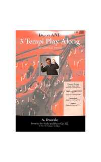 dvorak a. - sonatina sol m (+cd) (v) - op.100 ( caja )