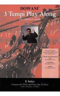 seitz f. - concierto sol m (+cd) (v) - op.13 nº2 (caja)