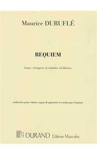 durufle m. - requiem (orquesta) op.9