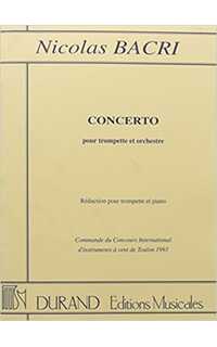 bacri n. - concierto trompeta