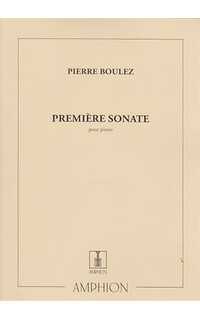 boulez p. - sonata nº1 (ed.amphion)
