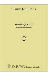 debussy c. - arabesca nº2 deux pianos -