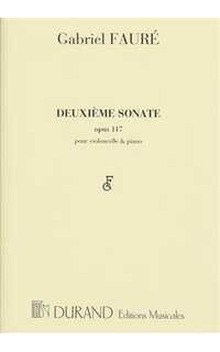 faure g. - sonata nº2 - op.117 cello y piano