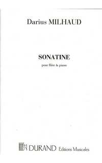 milhaud d. - sonatina (1922) - (flauta y piano)