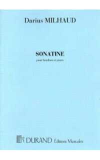 milhaud d. - sonatina oboe y piano