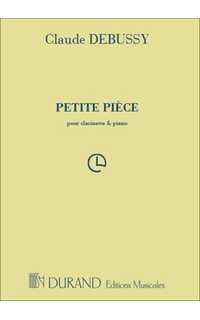debussy c. - pequeña pieza clarinete