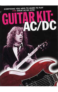 guitar kit: ac/dc (2dvd-cd-partitura) pack