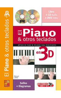 lario m.- iniciacion al piano y otros teclados (dvd+libro)