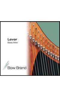 cuerda arpa celta-lever - bow brand 5º octava metal re - 30