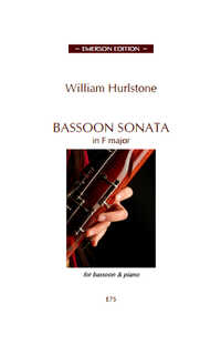 hurlstone w. - sonata fa m - fagot y piano -