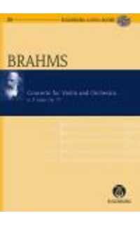 brahms j. - concierto violin op.77 re m (+cd) (bolsillo)