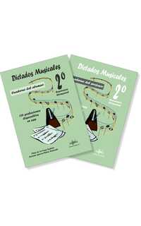 de la vega/garcia-palao - dictados musicales vº 2 alumno (enseñanza elemental)