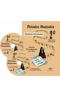 de la vega/garcia-palao - dictados musicales vº 2 alumno (enseñanza profesional) (acceso audio)