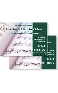 arroyo c. - el arte de escuchar bien v.3 dictados melodicos ritmicos +app fichas