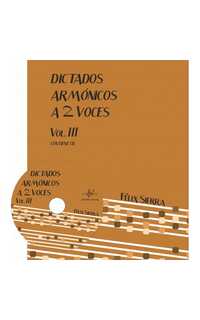 sierra f. - dictados armonicos a 2 voces v.3+cd alumno