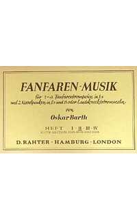 barth o. - musica fanfarria v.2 cuarteto trompetas