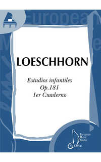 loeschhorn a. - estudios infantiles para piano op. 181 v.1 - op.181