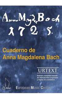 bach j.s. - ana magdalena bach urtext (45 piezas)