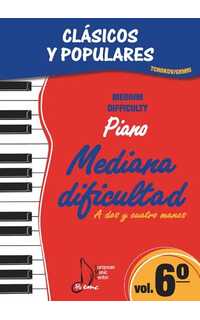 album - clasicos y populares** v.6 med.dificultad (tchokov/gemiu)