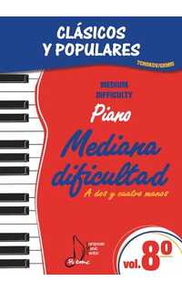 album - clasicos y populares** v.8 med.dificultad (tchokov/gemiu)