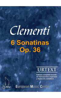 clementi m. - sonatinas (6) op.36 urtext